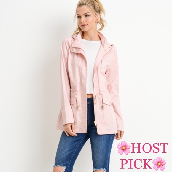 blush anorak jacket